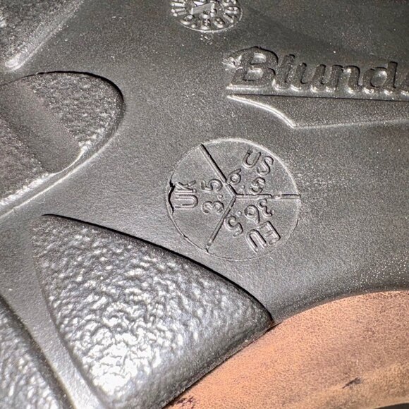 Blundstone 1673 Antique Brown Heeled Chelsea Boot - Picture 6 of 6